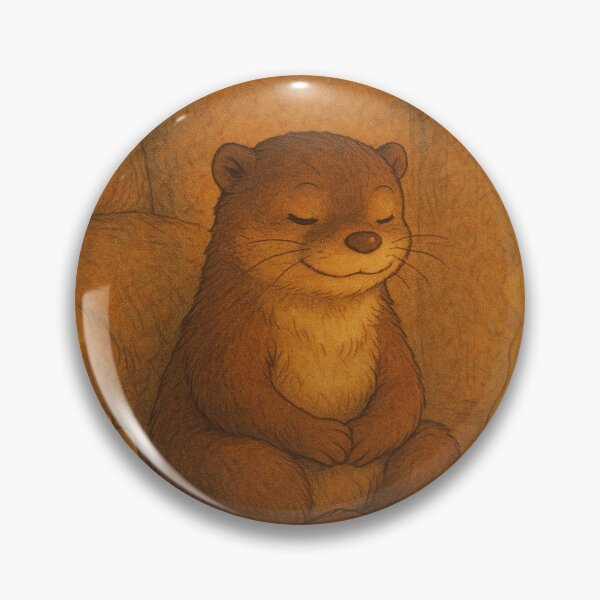 Item preview, Contemplative otter designed and sold by NekoSayaka.