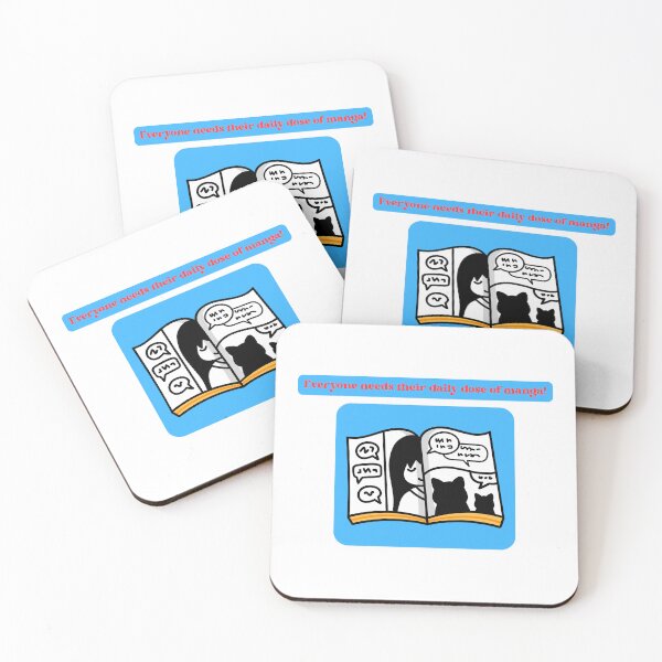 Item preview, Everyone needs their daily dose of manga! - Funny Quote designed and sold by Kouichi1990.