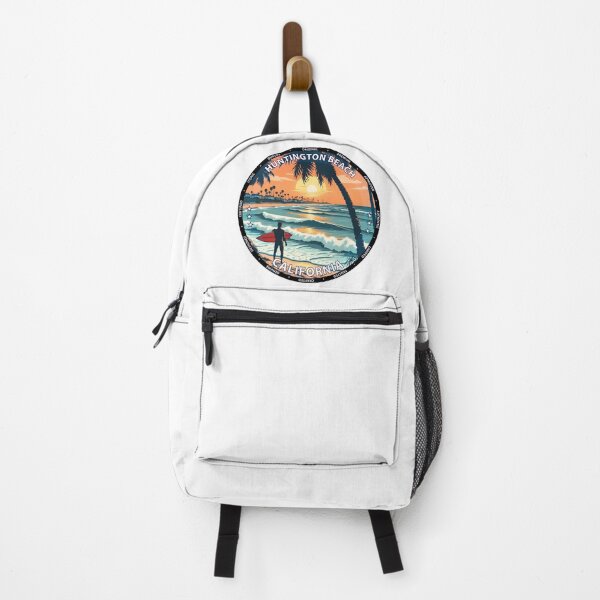 Item preview, Huntington Beach – California USA - Surf lifestyle iconic pier waves designed and sold by inkNext.