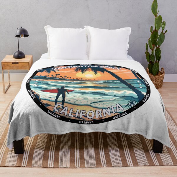 Item preview, Huntington Beach – California USA - Surf lifestyle iconic pier waves designed and sold by inkNext.