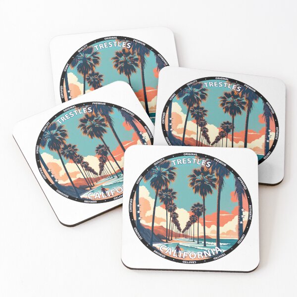 Item preview, Trestles – California USA - Surf lifestyle perfect reef waves designed and sold by inkNext.