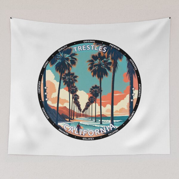 Item preview, Trestles – California USA - Surf lifestyle perfect reef waves designed and sold by inkNext.