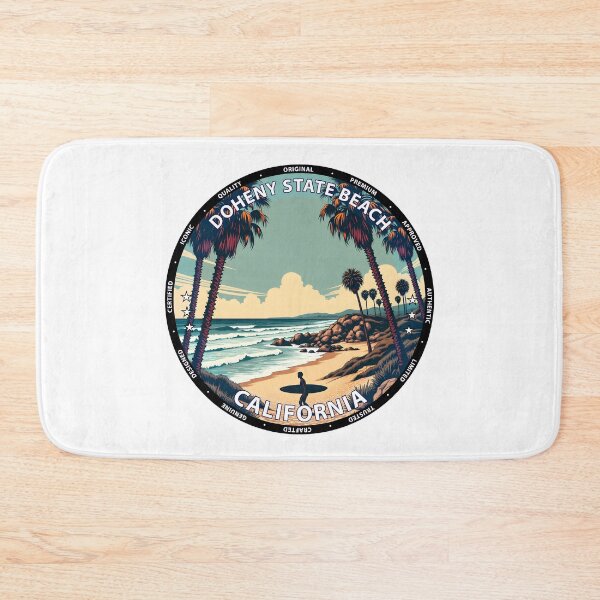 Item preview, Doheny State Beach – California USA - Surf lifestyle mellow point break waves designed and sold by inkNext.