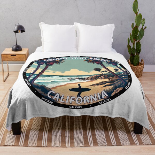 Item preview, Doheny State Beach – California USA - Surf lifestyle mellow point break waves designed and sold by inkNext.