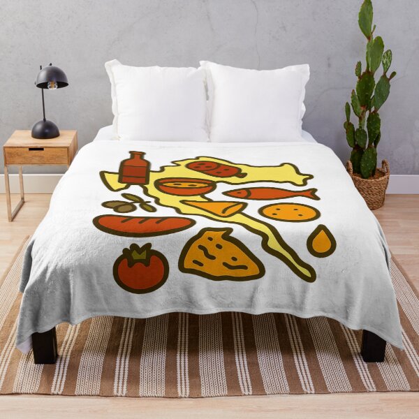 Item preview, Croatia Food Map designed and sold by AdiDsgn.