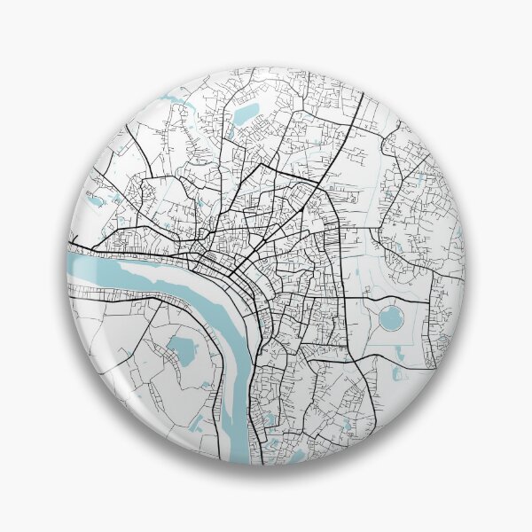 Item preview, Vientiane City Map of Laos - Circle designed and sold by deMAP.