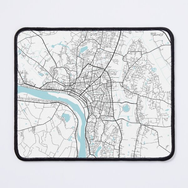 Item preview, Vientiane City Map of Laos - Circle designed and sold by deMAP.