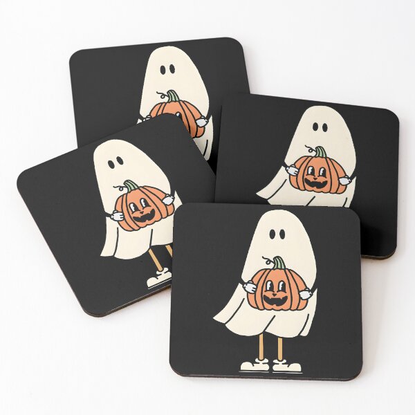 Item preview, Ghost With Pumpkin designed and sold by rukoroupikq.