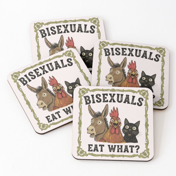 Item preview, Bisexuals Eat What?! designed and sold by goingoncetwice.
