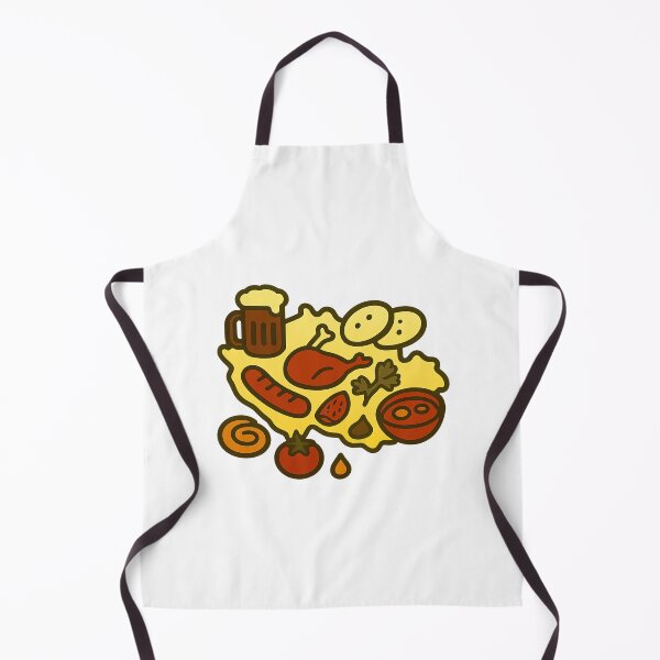 Item preview, Czechia Food Map  designed and sold by AdiDsgn.