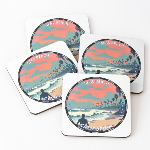 Item preview, Seal Beach – California USA - Surf lifestyle designed and sold by inkNext.