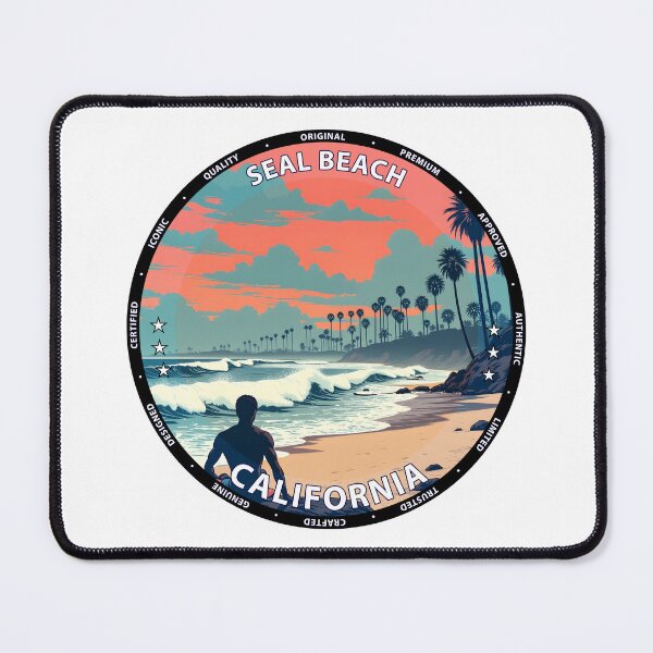 Item preview, Seal Beach – California USA - Surf lifestyle designed and sold by inkNext.
