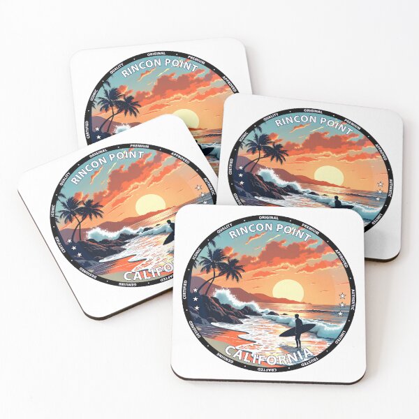Item preview, Rincon Point – California USA - Surf lifestyle perfect right waves designed and sold by inkNext.