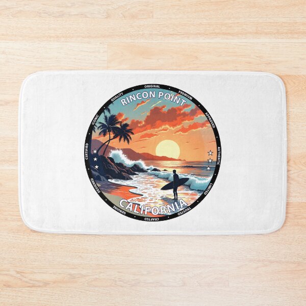 Item preview, Rincon Point – California USA - Surf lifestyle perfect right waves designed and sold by inkNext.