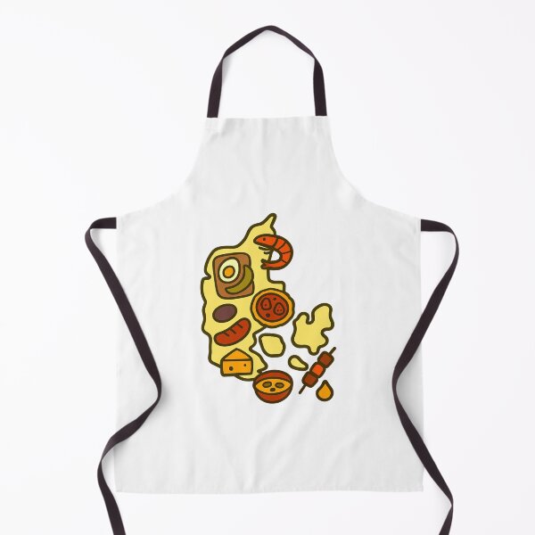 Item preview, Denmark Food Map  designed and sold by AdiDsgn.