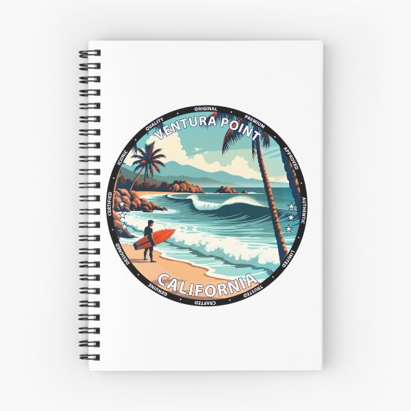 Item preview, Ventura Point – California USA - Surf lifestyle scenic reef waves designed and sold by inkNext.