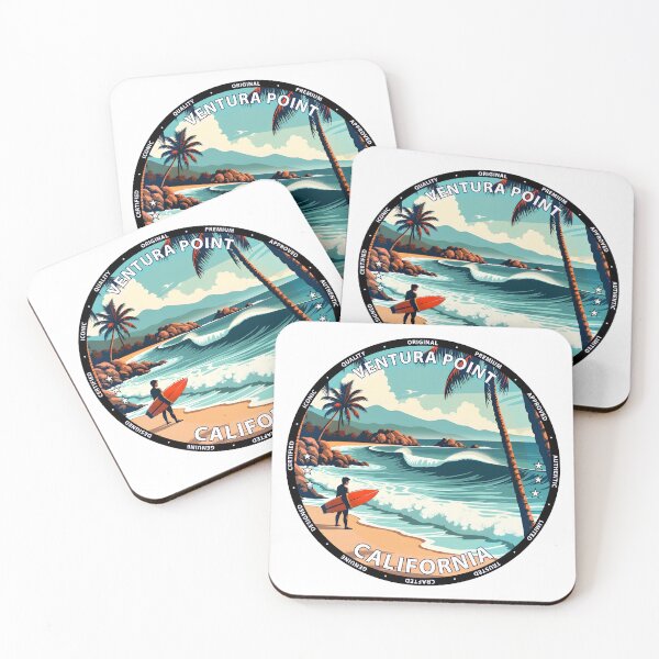 Item preview, Ventura Point – California USA - Surf lifestyle scenic reef waves designed and sold by inkNext.