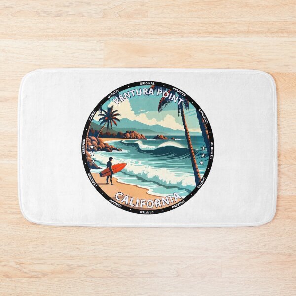 Item preview, Ventura Point – California USA - Surf lifestyle scenic reef waves designed and sold by inkNext.