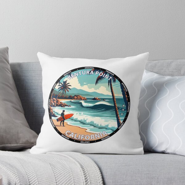 Item preview, Ventura Point – California USA - Surf lifestyle scenic reef waves designed and sold by inkNext.
