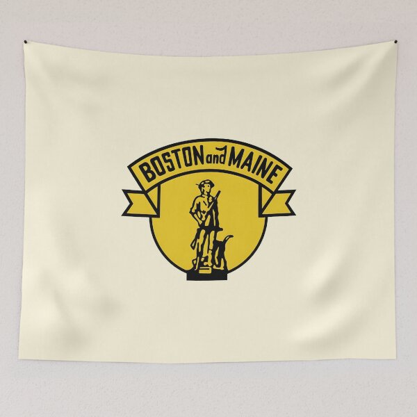 Item preview, Boston and Maine Railroad designed and sold by retropetrol.