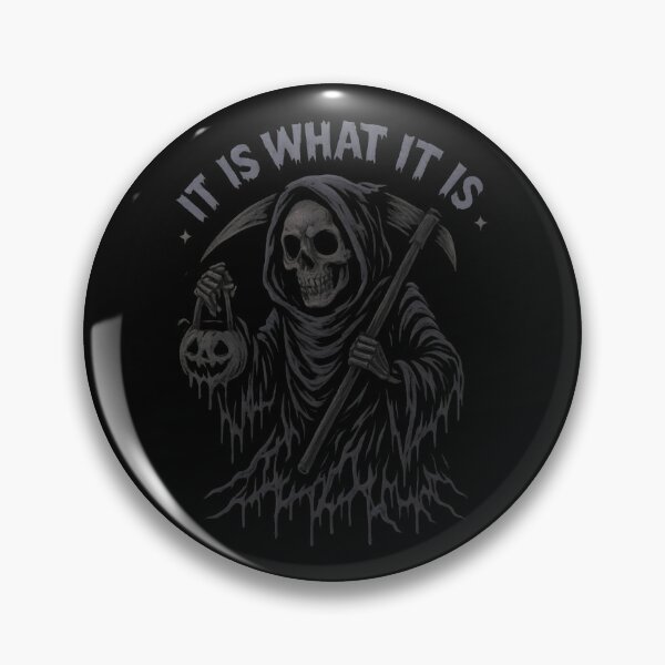Item preview, Grim Reaper It Is What It Is Dark Gothic Design designed and sold by JuniorDavila.