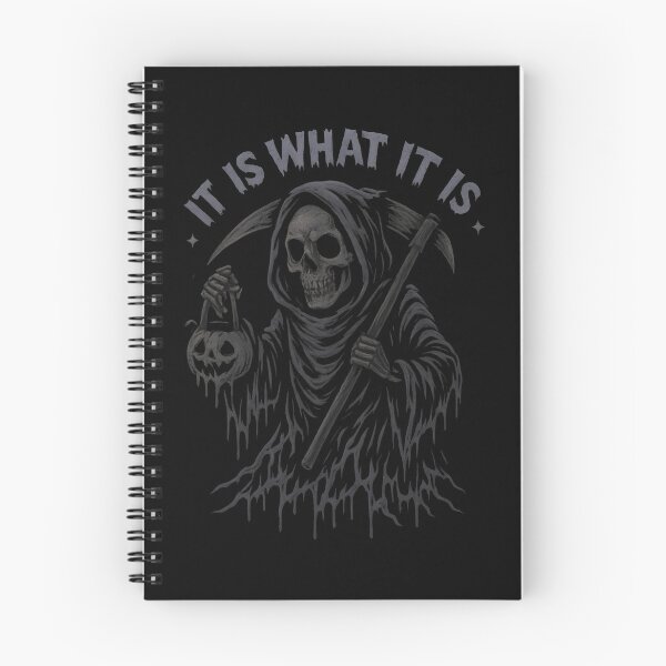 Item preview, Grim Reaper It Is What It Is Dark Gothic Design designed and sold by JuniorDavila.