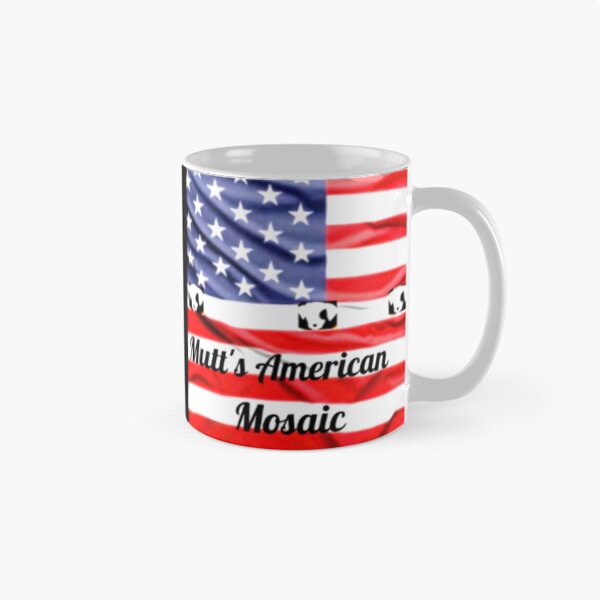 Item preview, Mutt's Americam Mosaic designed and sold by CelticMutt.