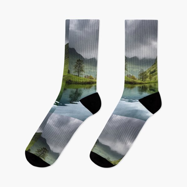 Item preview, Misty Green Valley Reflections designed and sold by denisritter.