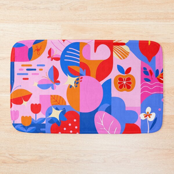 Item preview, vibrant flower art designed and sold by @rosecreations.