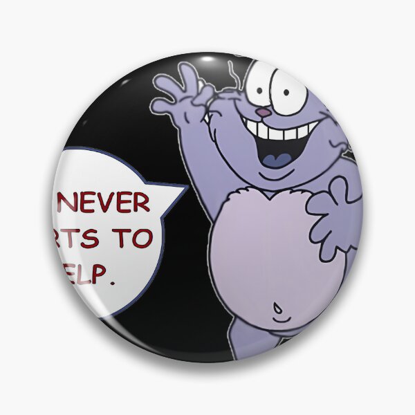 Item preview, Eek The Cat  (It Never Hurts To Help.) designed and sold by BlitzDominickL.