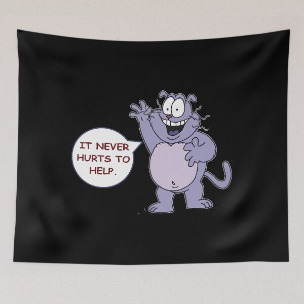 Item preview, Eek The Cat  (It Never Hurts To Help.) designed and sold by BlitzDominickL.