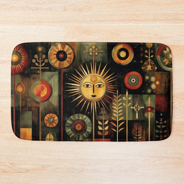 Item preview, 092 Geometric Sunburst and Symbolic Patterns designed and sold by nikoart001.