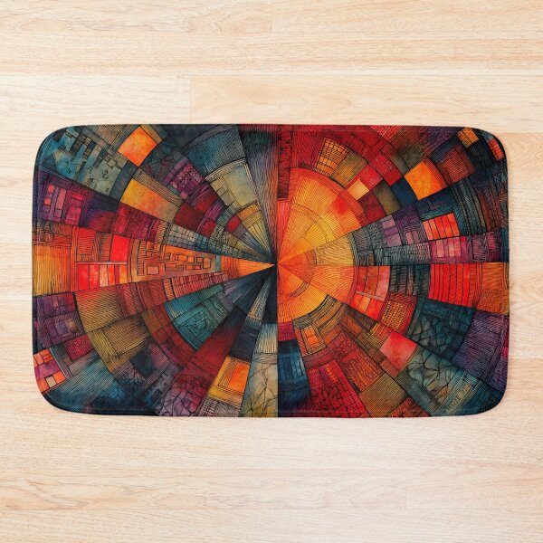 Item preview, 095 Vibrant Geometric Explosion designed and sold by nikoart001.