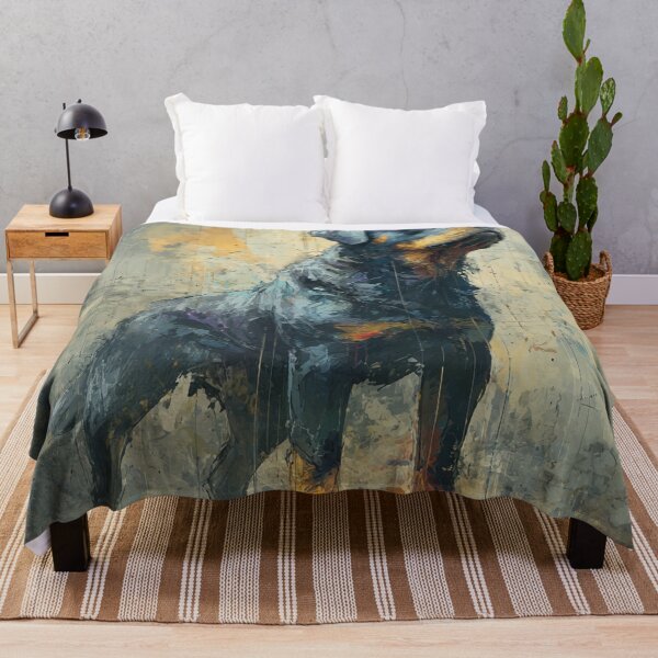 Item preview, Powerful Rottweiler Abstract Watercolor Art designed and sold by Moss and Moon Studio.