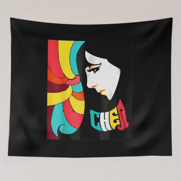 Item preview, Funny Retro Cher'S Vintage Love Music designed and sold by janyceestuo.