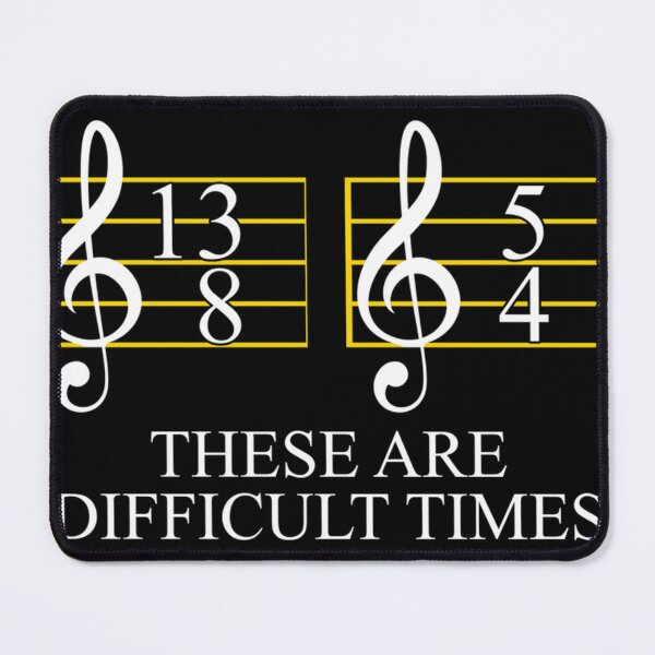 Item preview, Music These Are Difficult Times designed and sold by mansoorgautam.