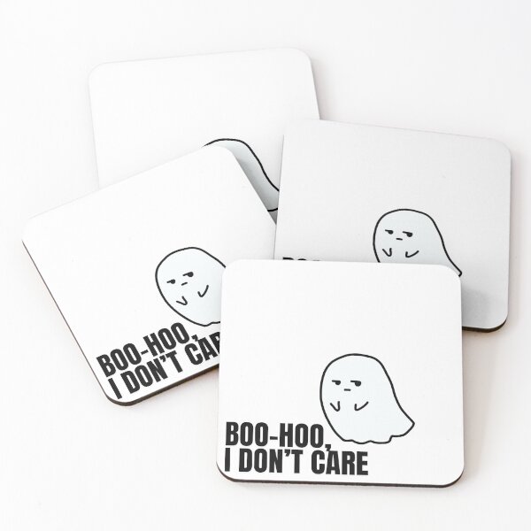 Item preview, Boo-hoo I Don’t Care – Funny Cute Ghost Halloween T-Shirt designed and sold by silly little things.