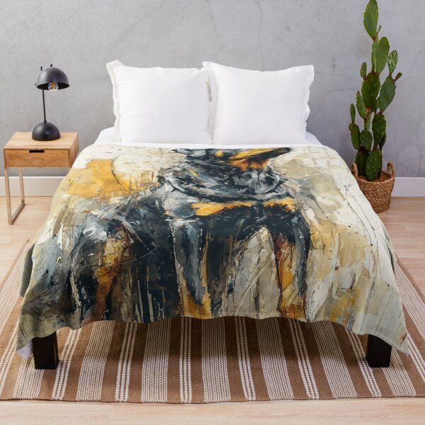 Item preview, Powerful Rottweiler Abstract Watercolor Art designed and sold by Moss and Moon Studio.