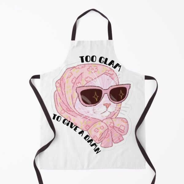 Item preview, Too Glam to Give a Damn | Trendy Girly Quote Merch designed and sold by DigiHavenry.
