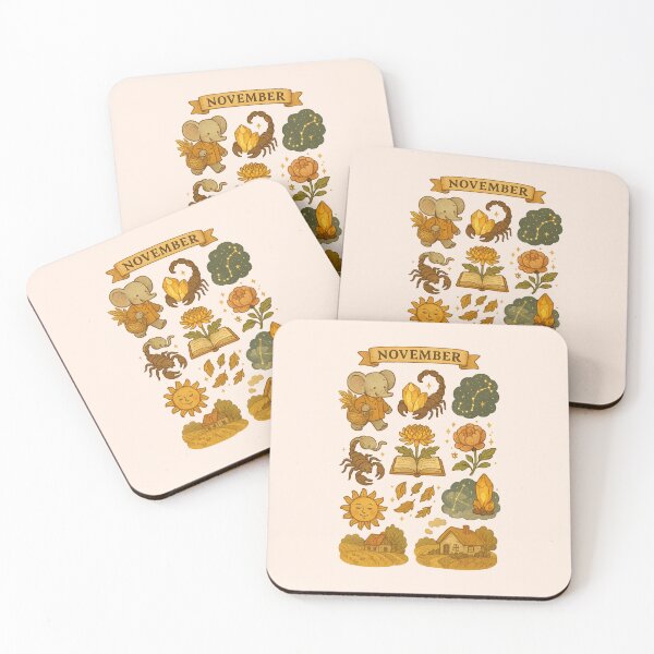 Item preview, November Storybook Autumn designed and sold by BrushAndBreathe.
