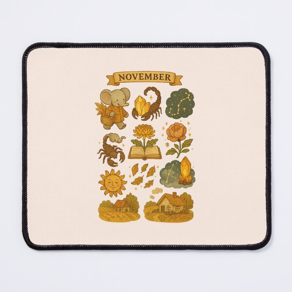 Item preview, November Storybook Autumn designed and sold by BrushAndBreathe.
