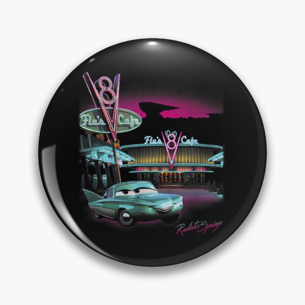 Item preview, Radiator Springs Flos Cafe designed and sold by LunaHoganFas.