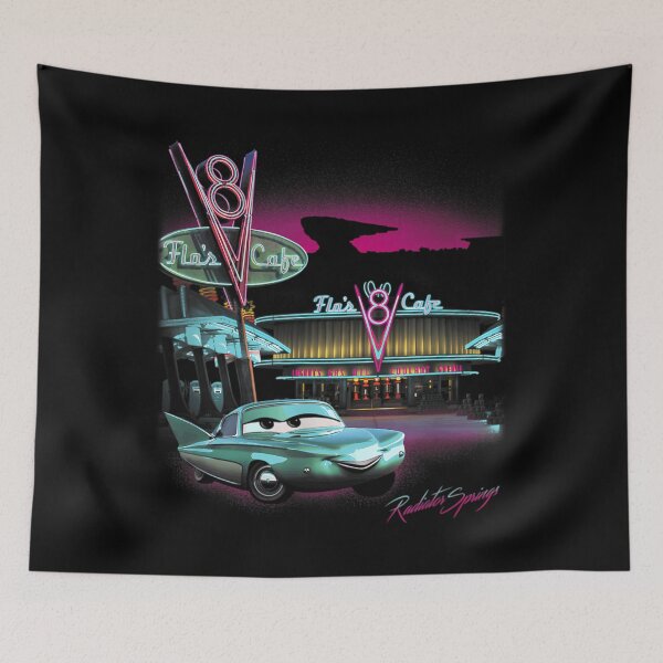Item preview, Radiator Springs Flos Cafe designed and sold by LunaHoganFas.
