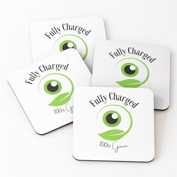 Item preview, Fully Charged – 100% Green Energy Eco Design designed and sold by NxtGenDesigns.