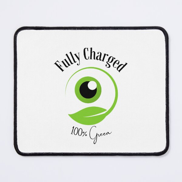 Item preview, Fully Charged – 100% Green Energy Eco Design designed and sold by NxtGenDesigns.