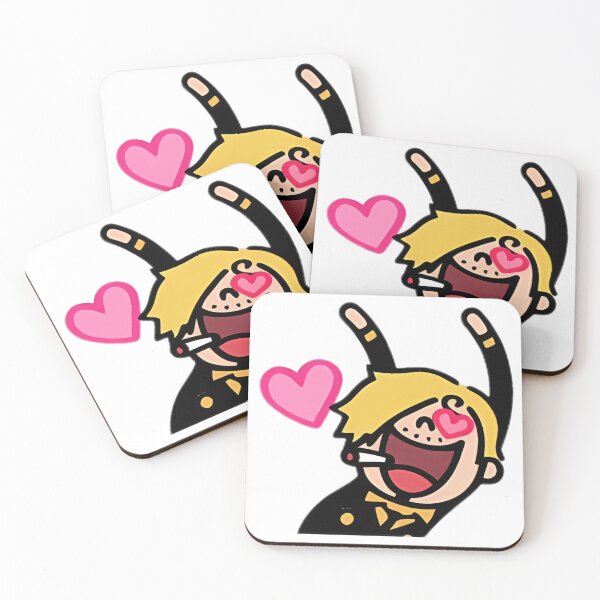 Artikelvorschau, Herzaugen Sanji entworfen und verkauft von randomanimefinds.