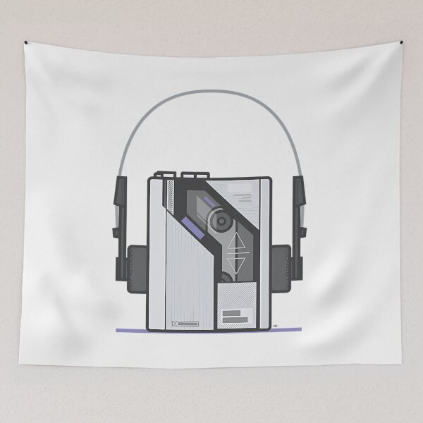 Item preview, 1980S Walkman - Grey designed and sold by janyceestu.