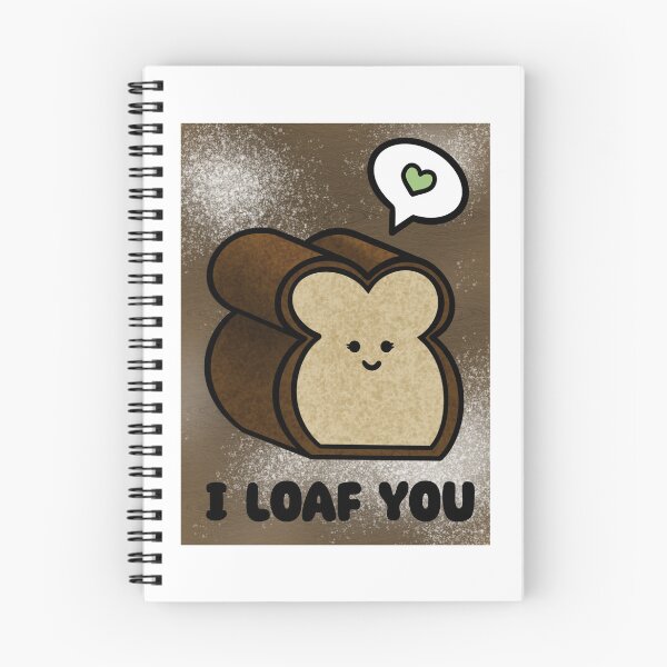 Item preview, I Loaf You designed and sold by honeybeepaper.