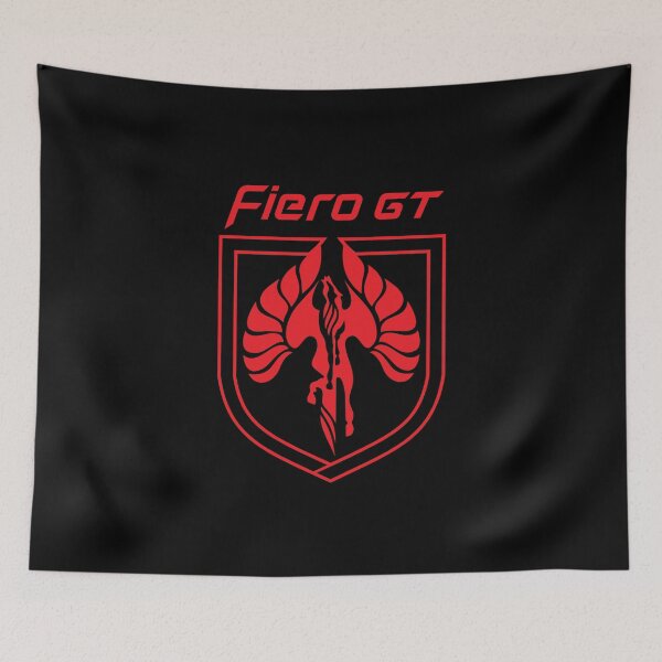 Item preview, Pontiac Fiero GT emblem 1984-1988 - red print designed and sold by retropetrol.