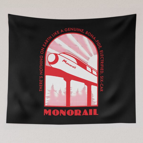 Aperçu de l'œuvre Monorail Simpsons créée et vendue par morangekinsuz.